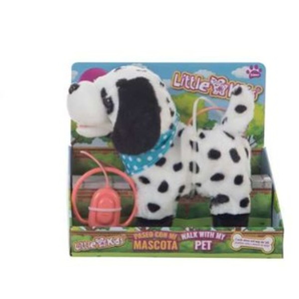 Bamse med Lyd Dalmatiner Hund Musical 24 cm